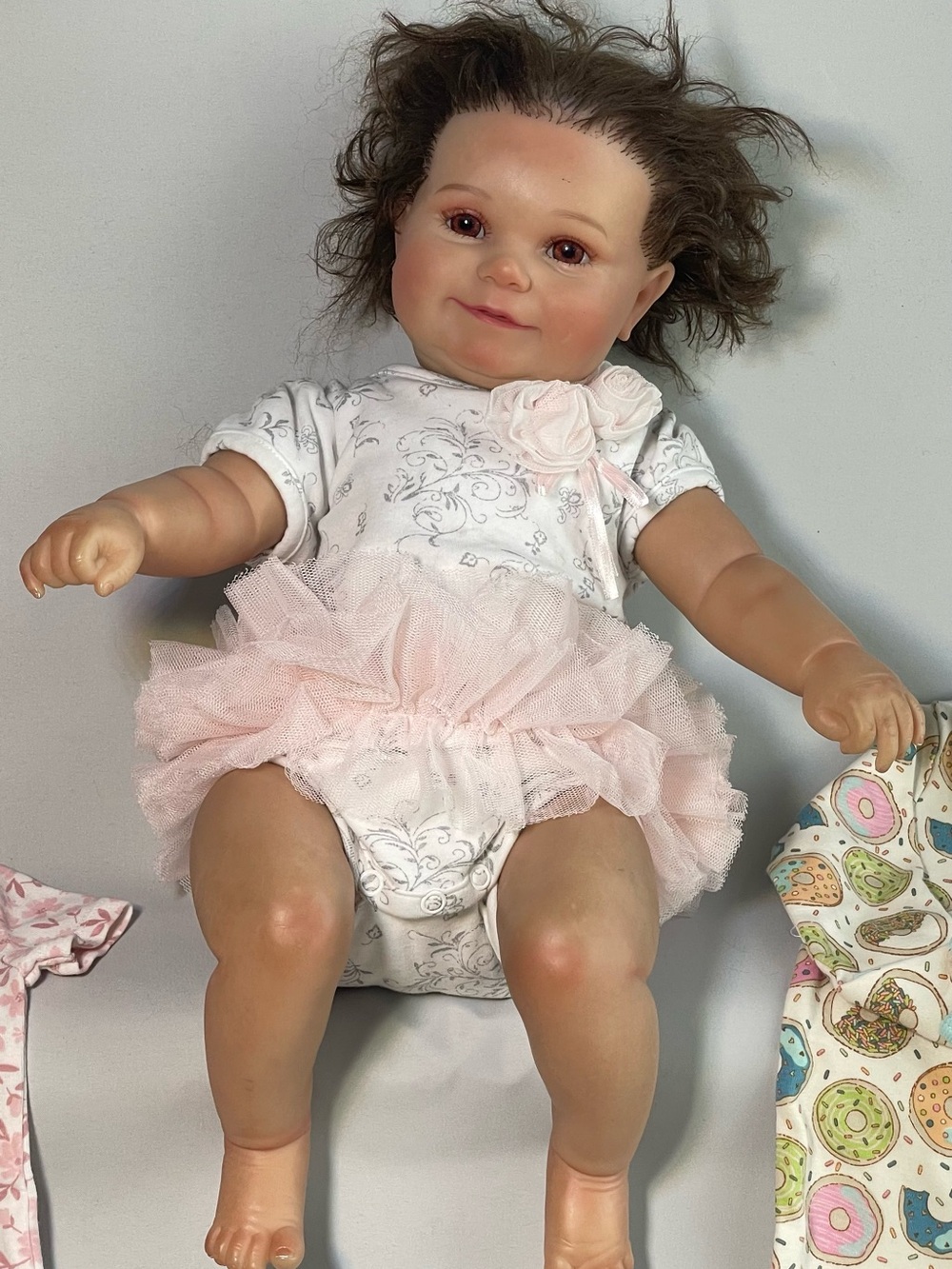 Baby Doll in Pink Tutu Outfit - Kids Toys